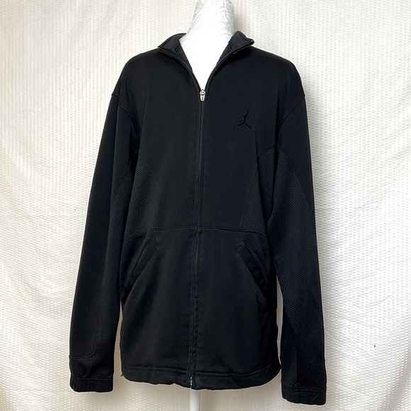 Jordan Men’s Black Zip Up Lightweight Track Jacket - Size Small - Picture 5 of 12
